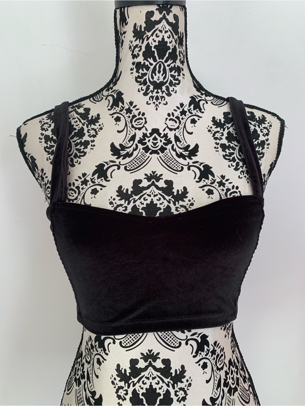 Brandy Melville Velvet Cage Bralett